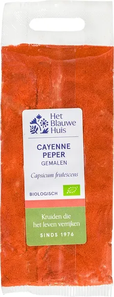 Het Blauwe Huis Cayennepoeder Scherp (15 gr)