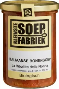 Kleinstesoepfabriek Bonensoep Italiaans (400 ml)