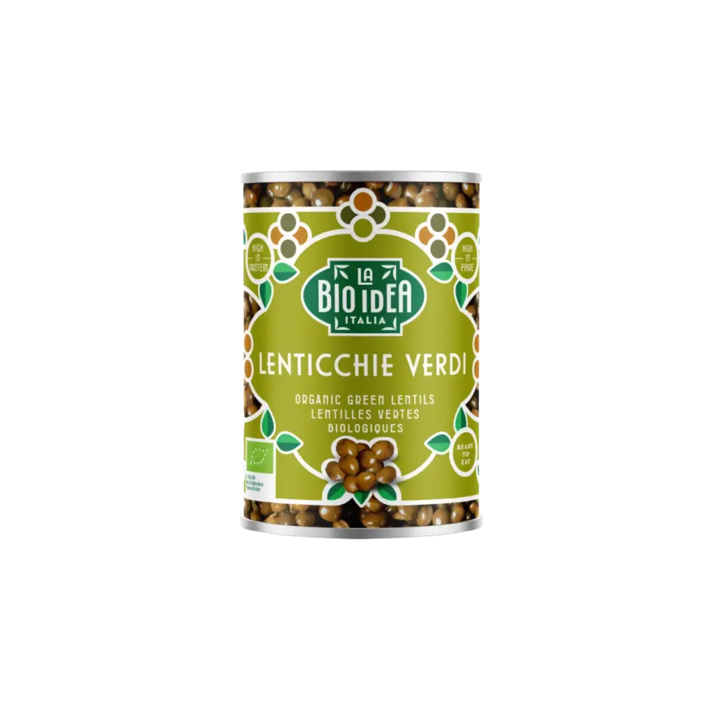 La Bio Idea Groene-Linzen (400 gr)