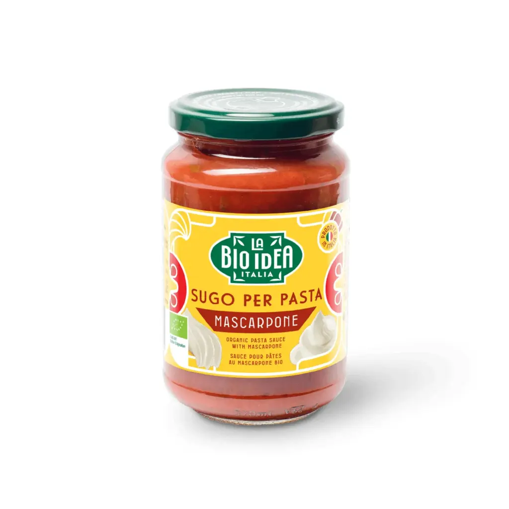 La Bio Idea Pastasaus Met Mascarpone (340 gr)