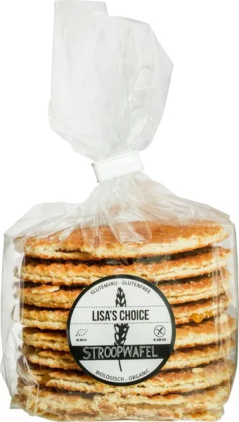 Lisa's Choice Stroopwafels Glutenvrij (240 gr)