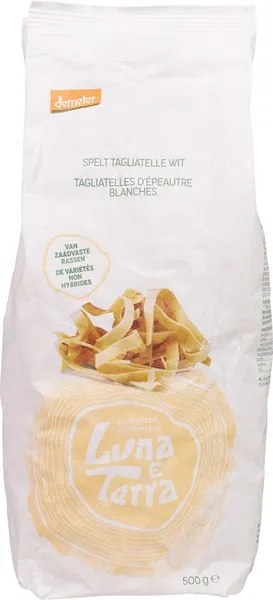 Luna E Terra Tagliatelle Spelt, Wit (500 gr)