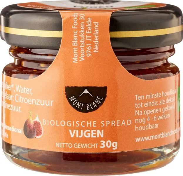 Mont Blanc Vruchtenspread Vijgen (30 gr)
