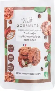 Neogourmets Zandkoek Chocolade Hazelnoot (100 gr)