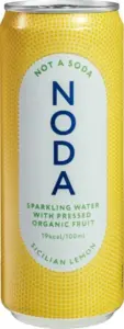 Noda Sparkling Water Sicilian Lemon (330 ml)