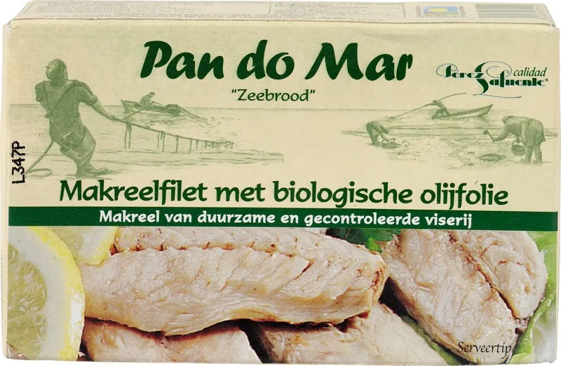 Pan do Mar Makreelfilet In Olijfolie (120 gr)