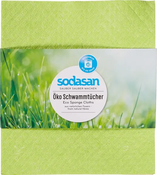 Sodasan Sponsdoekjes (2 stuks)