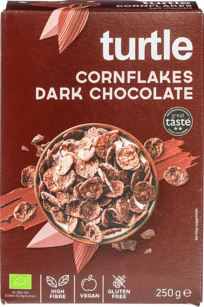 Turtle Cornflakes Dark Chocolate (250 gr)