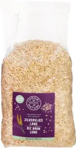 Your Organic Nature Zilvervliesrijst Lang (800 gr)
