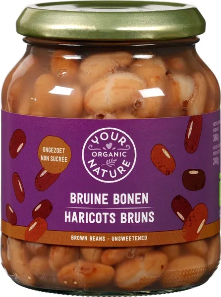 Your Organic Nature Bruine-Bonen (360 gr)
