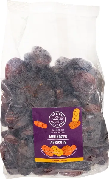 Your Organic Nature Abrikozen Gedroogd, Zonder Pit (1000 gr)