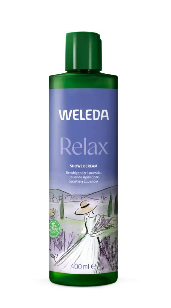 Weleda Relax Douchecreme Lavendel (400 ml)
