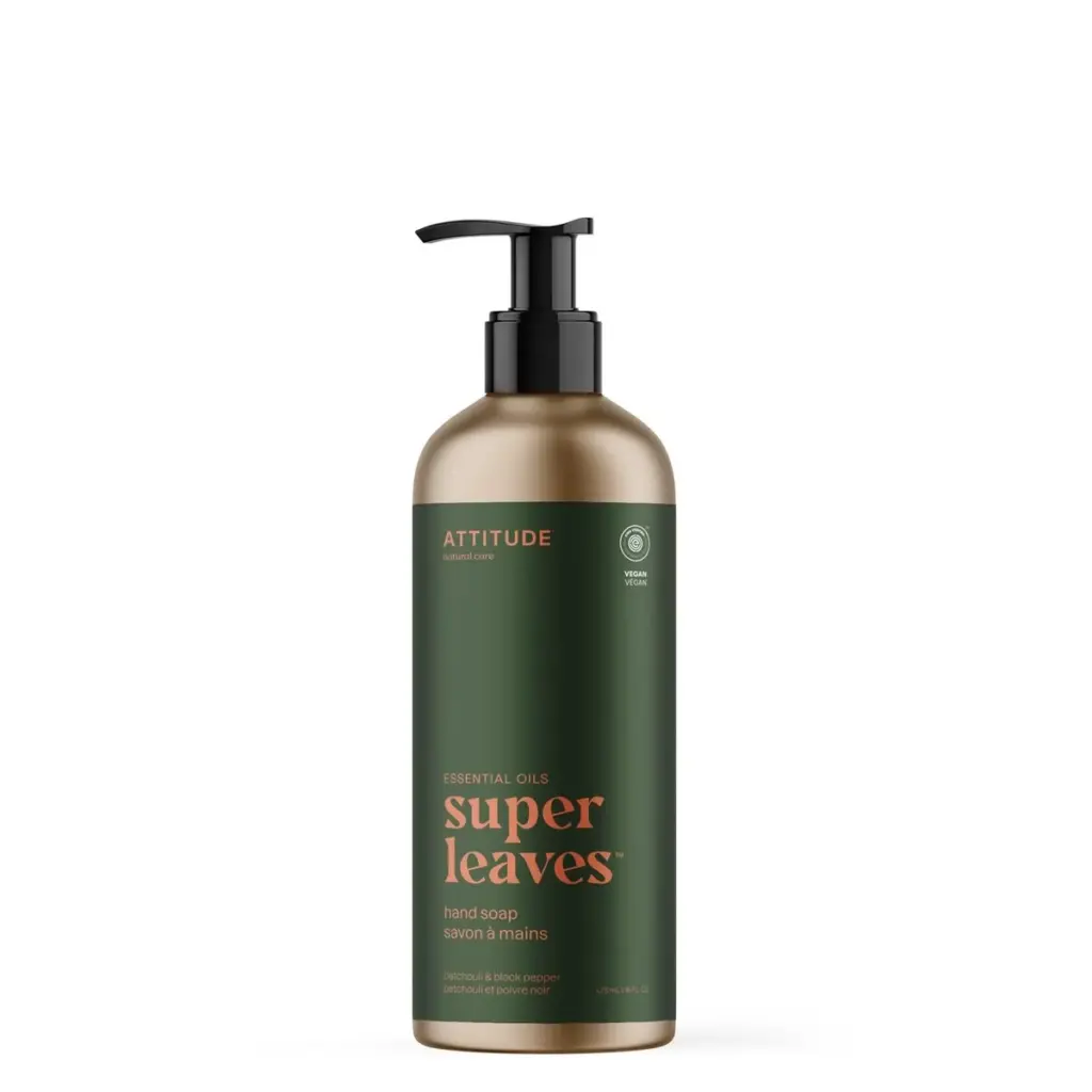 Attitude Essentials Handzeep Patchouli & Black Pepper Aluminium Fles (473 ml)