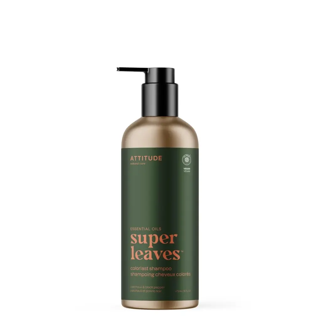 Attitude Essentials Shampoo Kleurbehoud Patchouli & Black Pepper Aluminium Fles (473 ml)