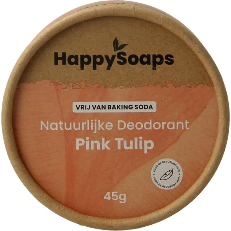 Happysoaps Deodorant Pink Tulip (45 gr)