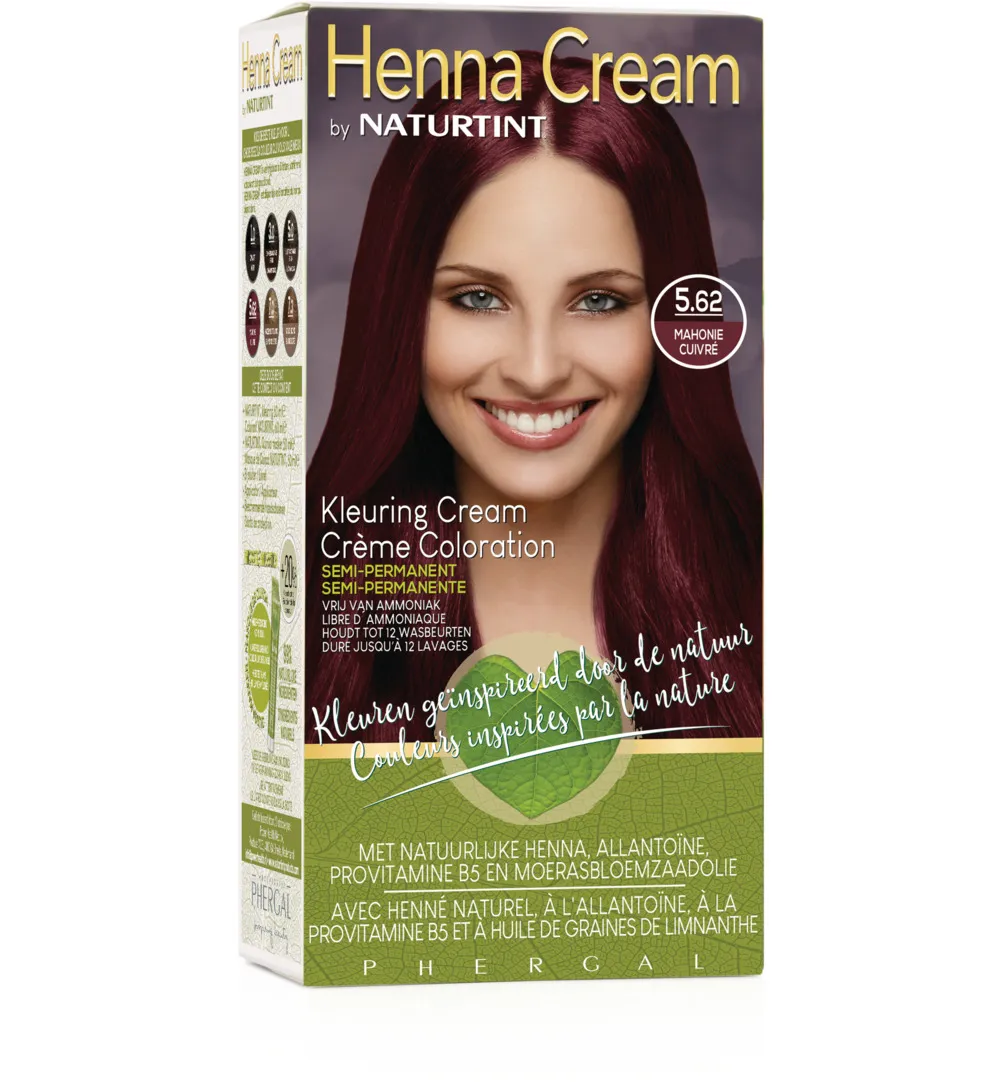 Naturtint Henna cream 5.62 mahonie/acajou (110 ml)