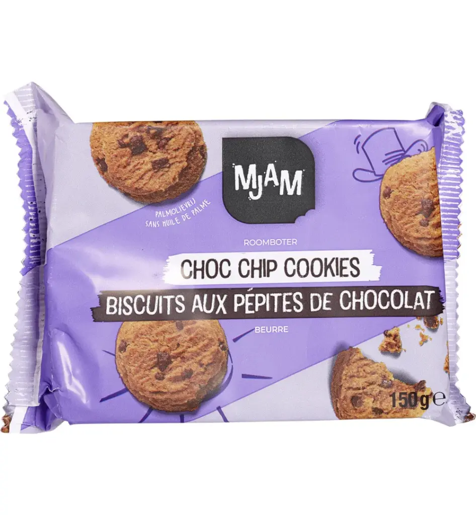 Mjam Choc chip cookies (150 gr)