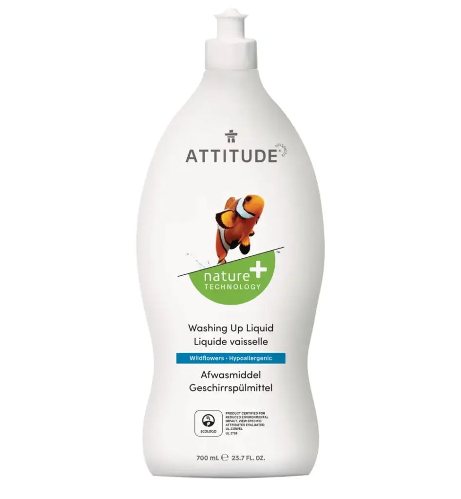 Attitude Nature+ Afwasmiddel Wild Flowers (700 ml)