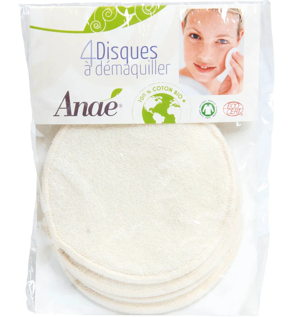 Anaé Wasbare Wattenschijfjes (4 stuks) - image 2