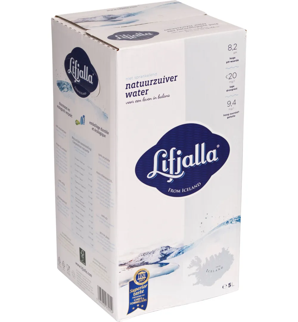 Lifjalla Water uit IJsland (5000 ml)
