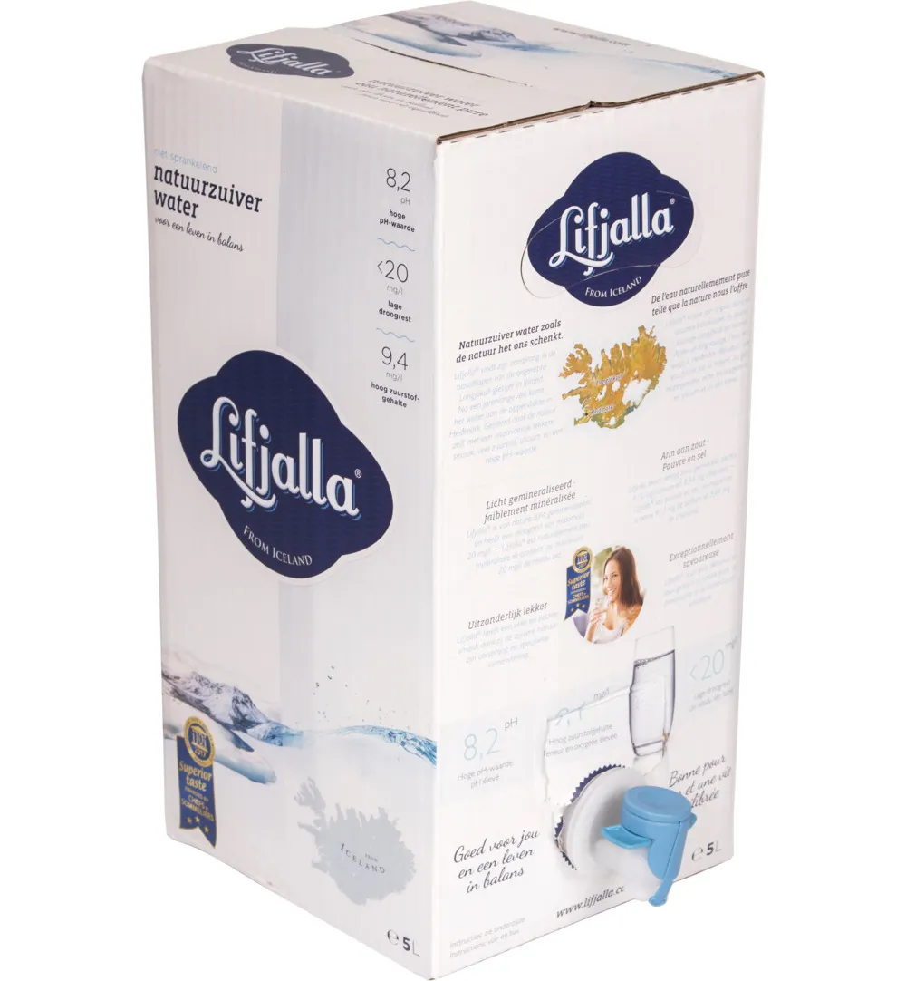 Lifjalla Water uit IJsland (5000 ml)