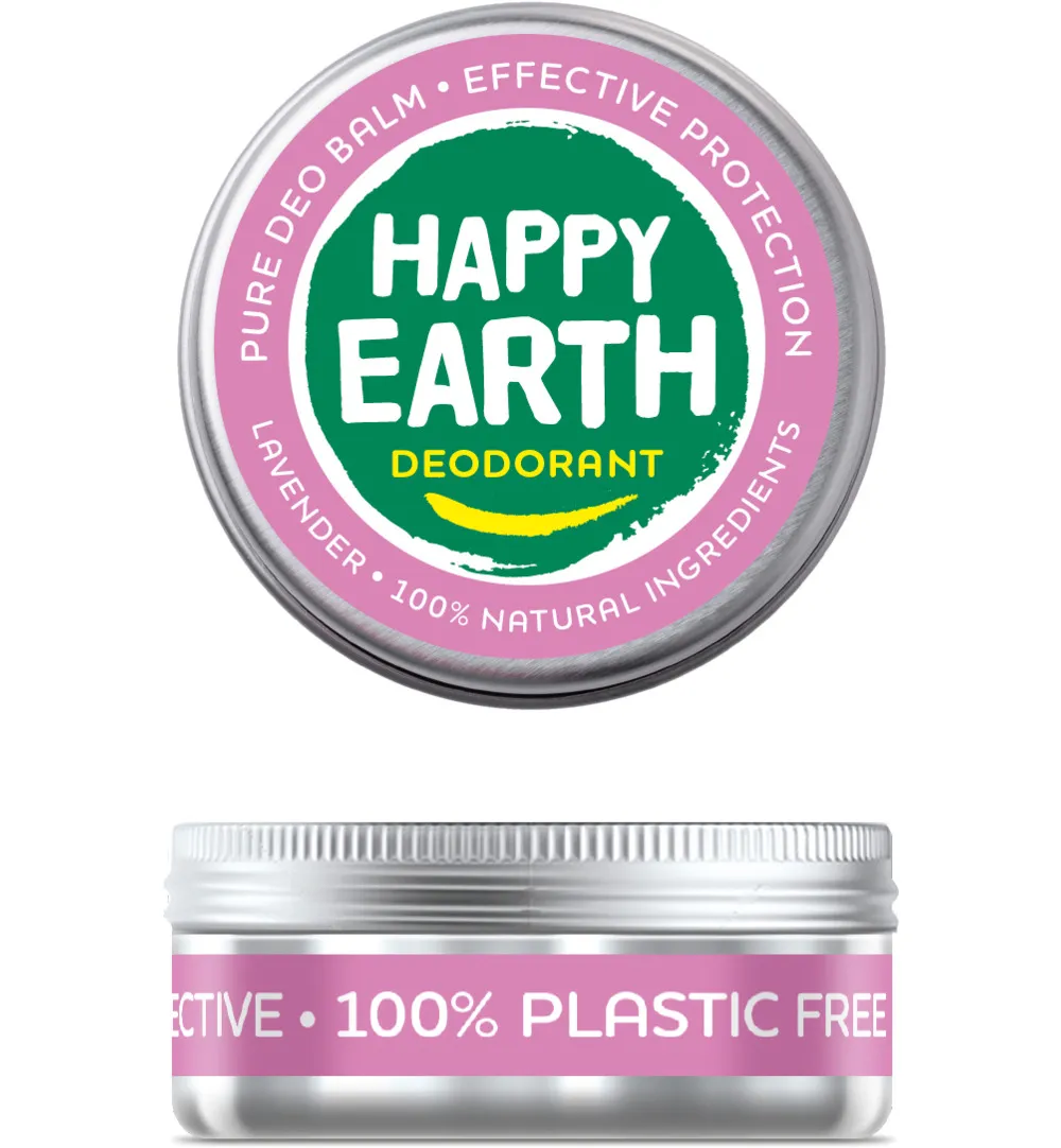 Happy Earth Pure deodorant balm lavender (45 gr)