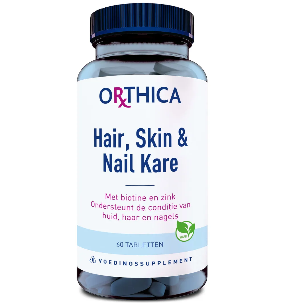 Orthica Hair skin & nail kare (60 tabletten)