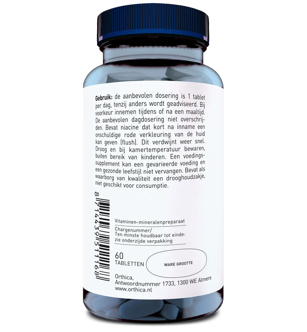 Orthica Hair skin & nail kare (60 tabletten) - image 2