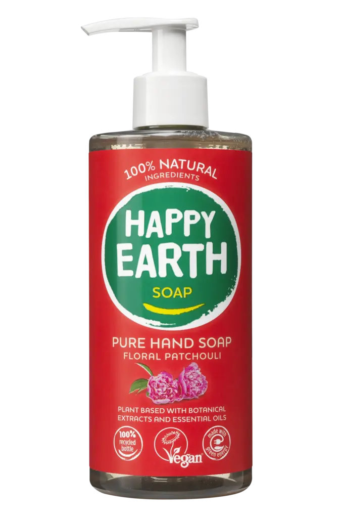 Happy Earth Handzeep Floral Patchouli (300 ml)