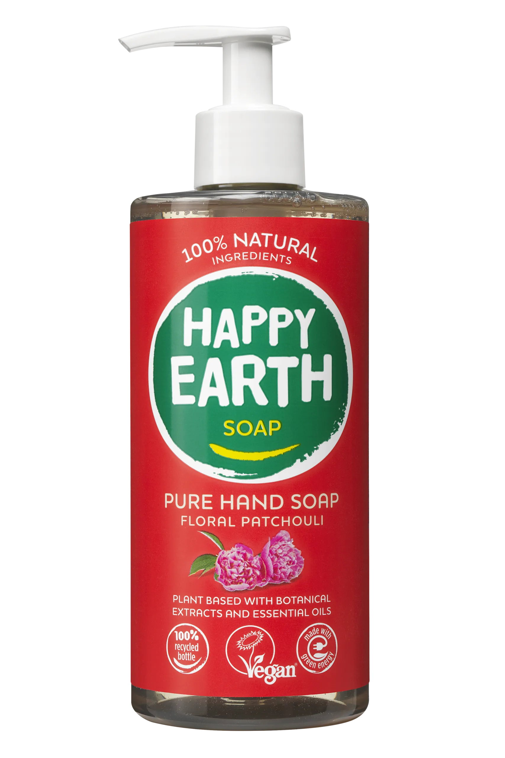 Happy Earth Handzeep Floral Patchouli (300 ml)