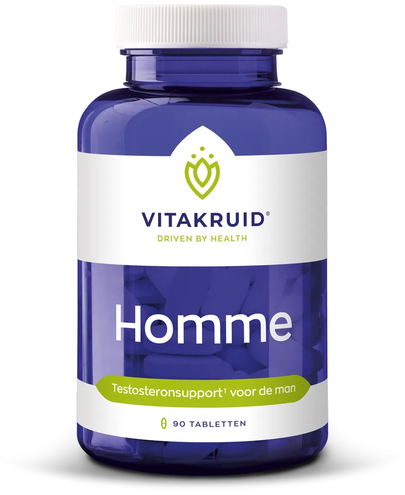 Vitakruid Homme Oa Ashwagandha Fenegriek Shilajit Damiana (90 Tabletten)