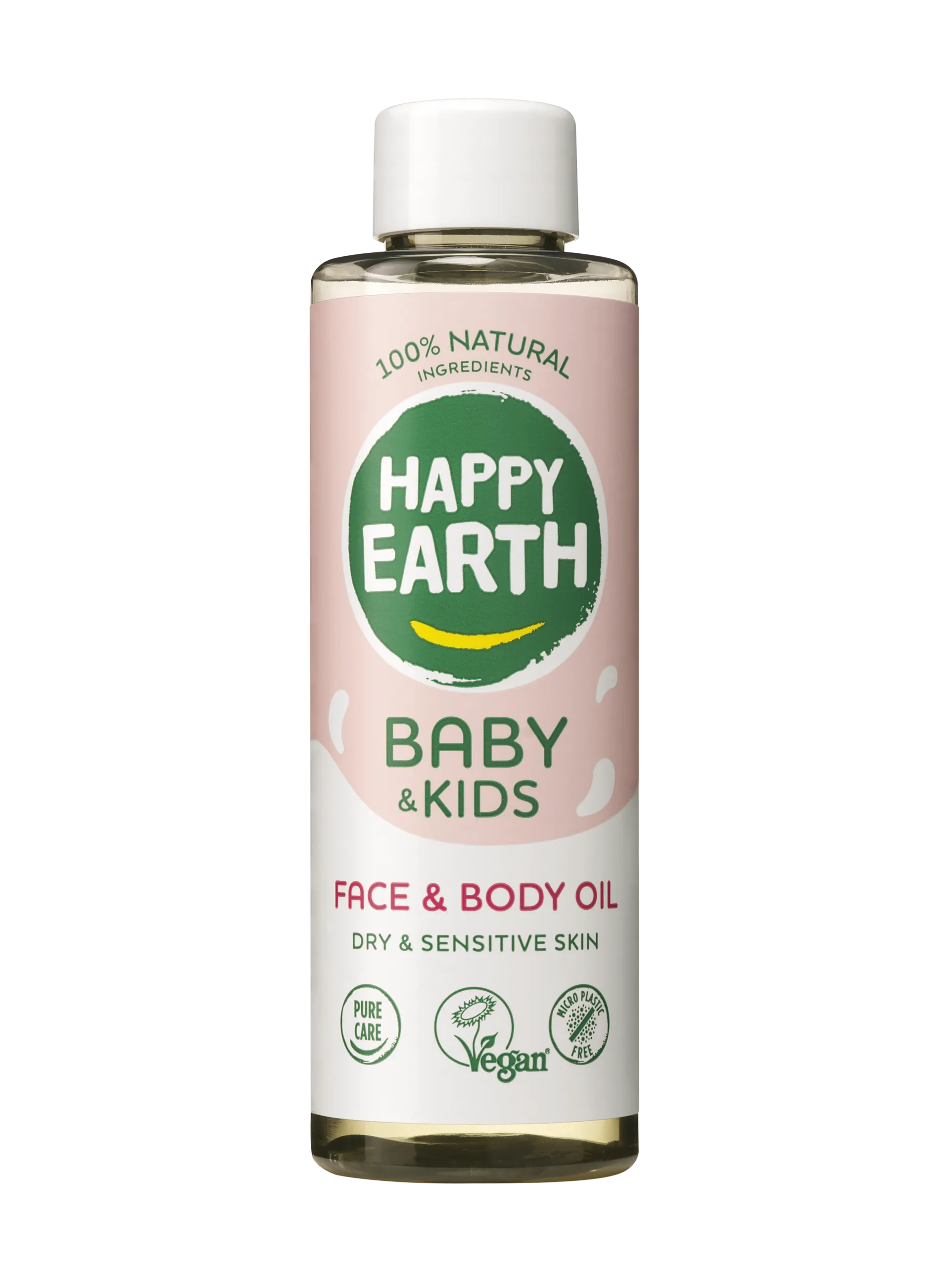 Happy Earth Gezicht & Lichaam Olie Voor Ba By & Kids (150 ml)