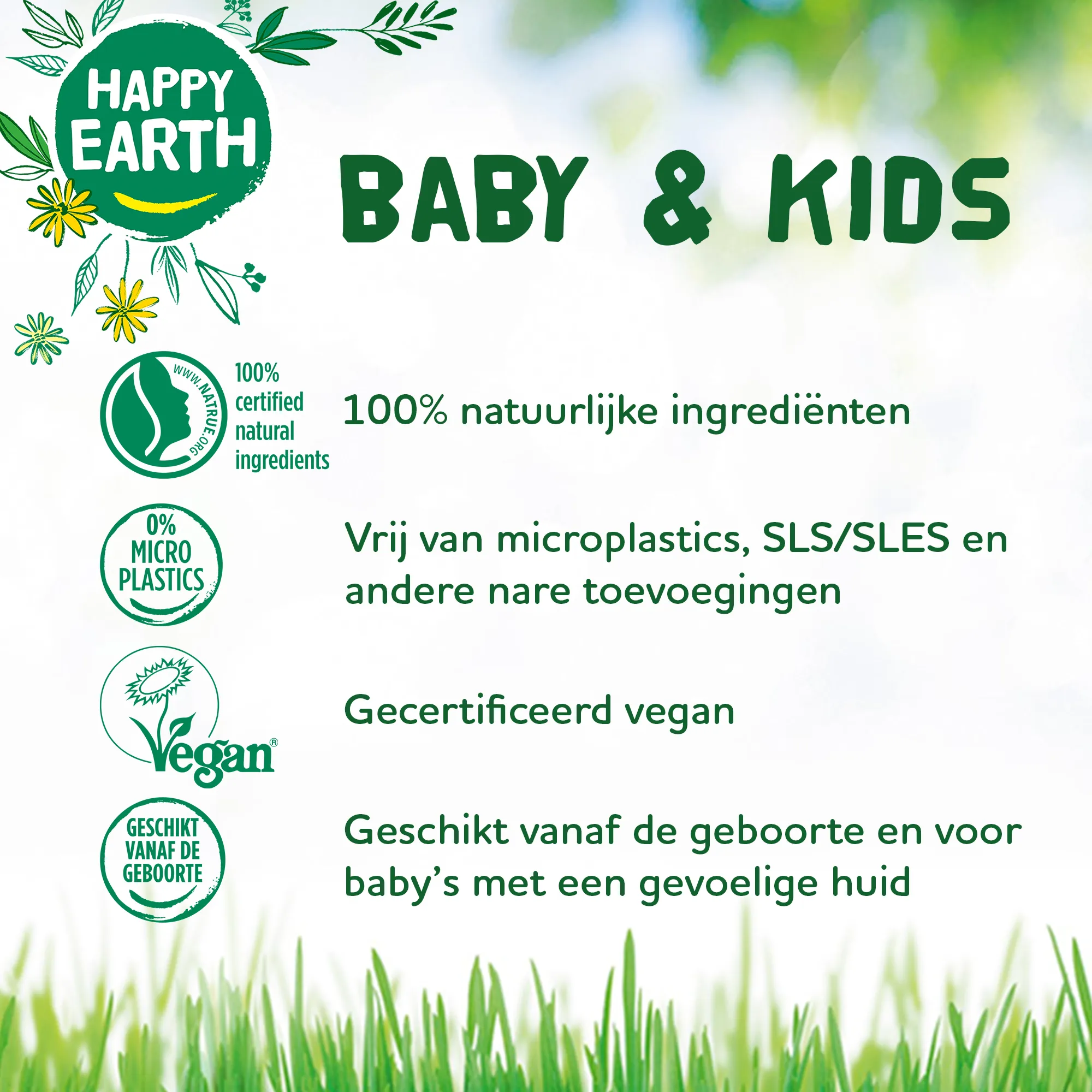 Happy Earth Gezicht & Lichaam Olie Voor Ba By & Kids (150 ml) - image 5