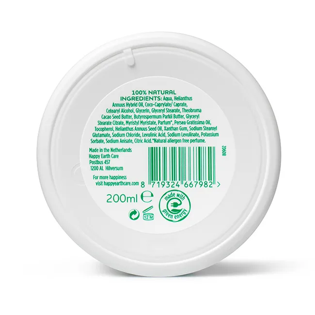 Happy Earth Voedende Creme (200 ml) - image 6