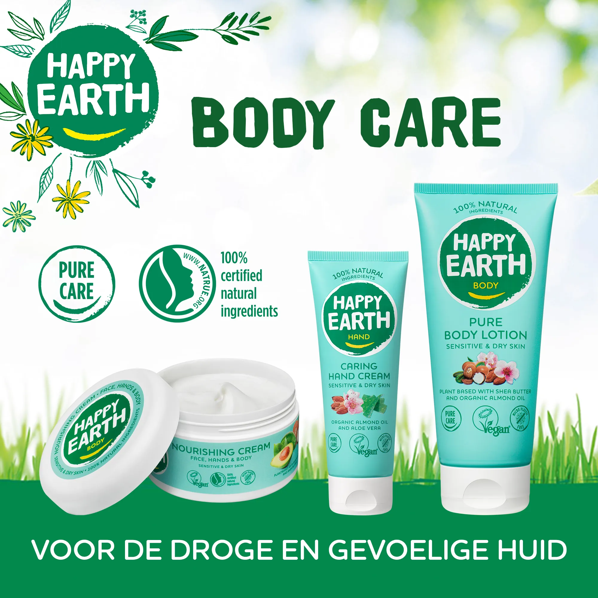 Happy Earth Voedende Creme (200 ml) - image 2
