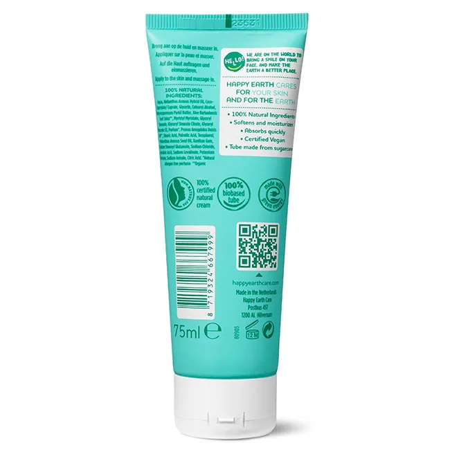 Happy Earth Handcreme Verzorgend (75 ml) - image 6