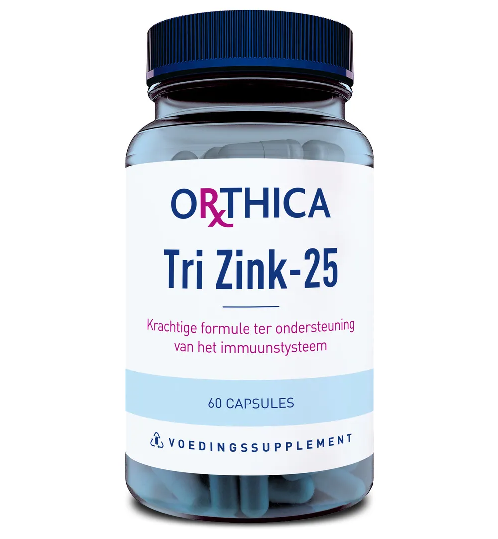 Orthica Tri zink 25 (60 capsules)