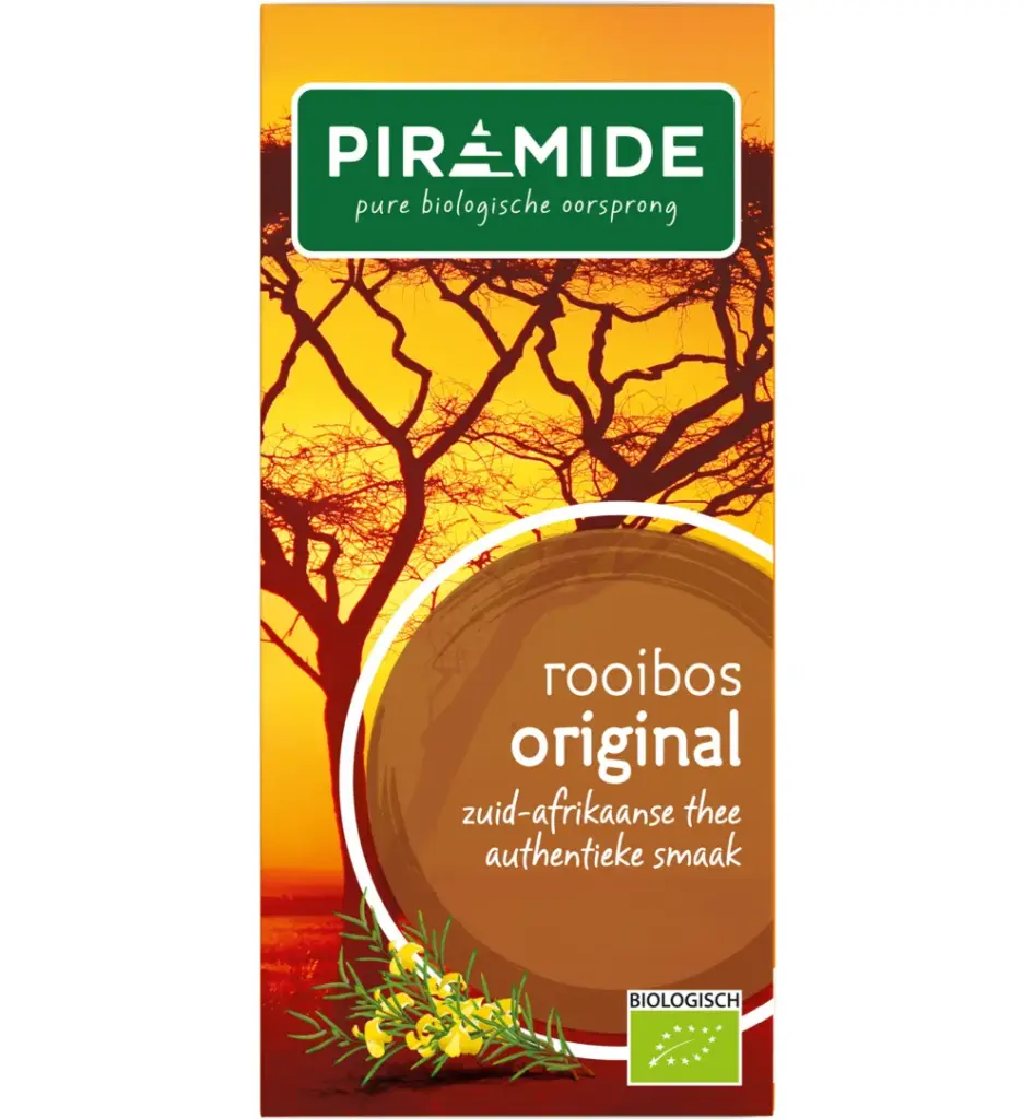 Piramide Rooibos Original Thee Bio (20 stuks)