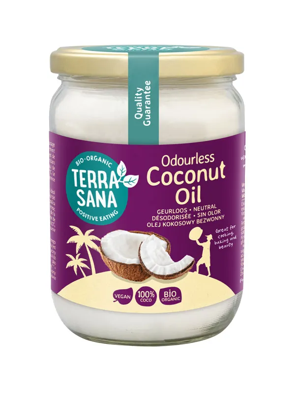 Terrasana Kokosolie Geurloos Bio (500 ml)