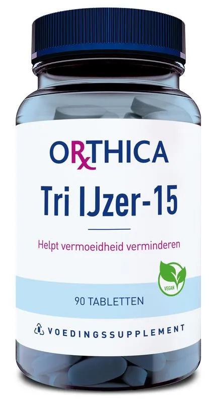 Orthica Tri ijzer 15 (90 tabletten)