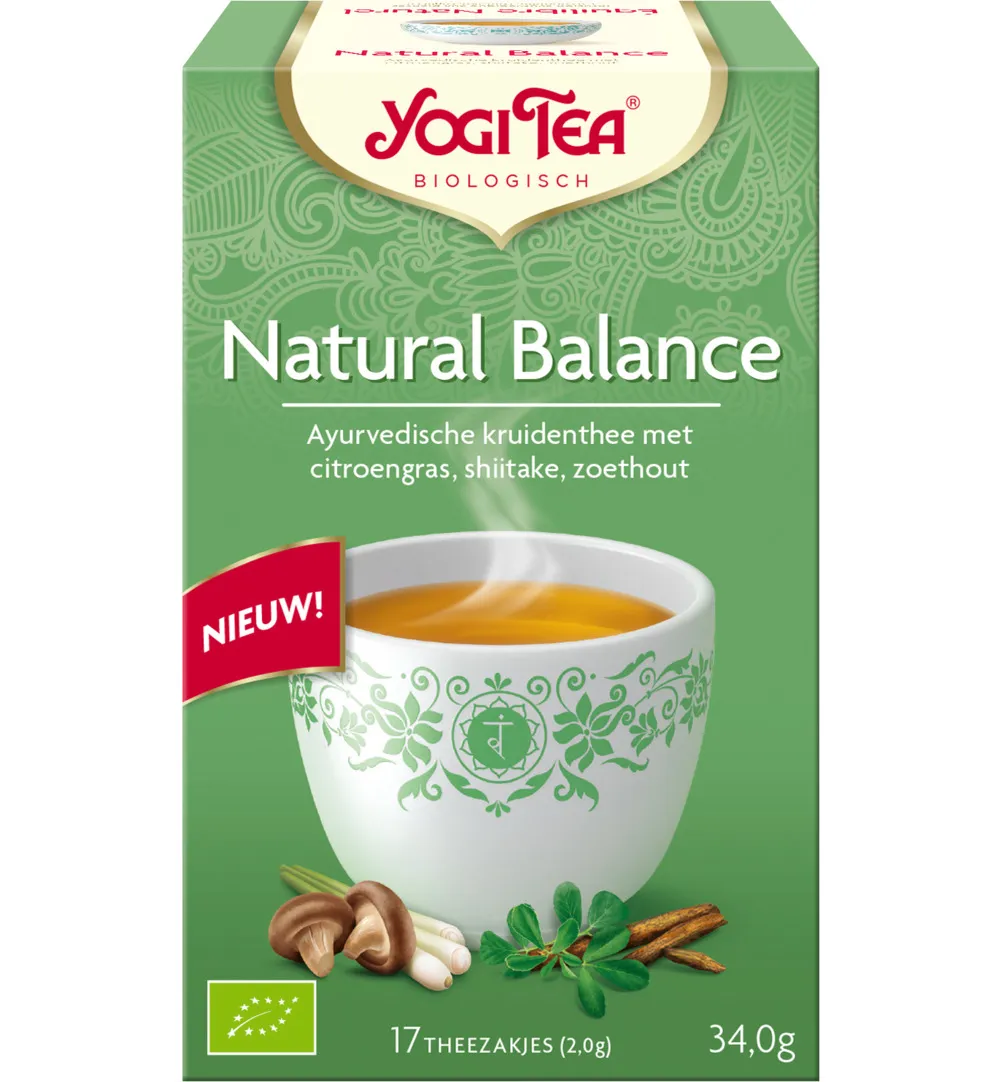 Yogi Tea Natural balance bio (17 stuks)