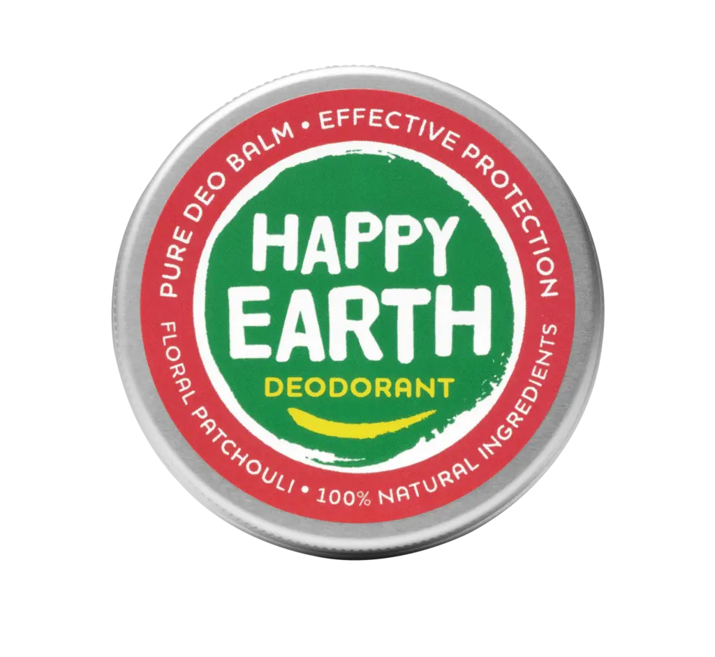 Happy Earth 100% Natuurlijke Deodorant Balm Floral Patchouli (45 gr)