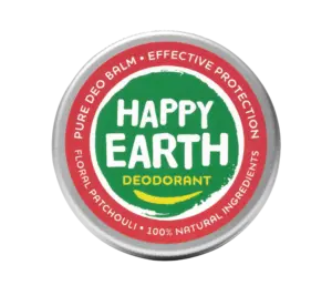 Happy Earth 100% Natuurlijke Deodorant Balm Floral Patchouli (45 gr)