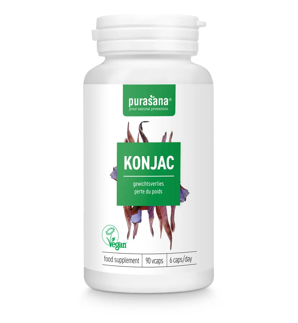 Purasana Konjak Extract 530 Mg (90 vega capsules) - image 5
