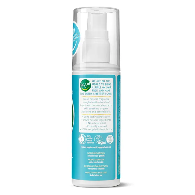 Happy Earth Pure deodorant spray cedar lime (100 ml) - image 7