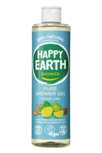 Happy Earth Pure showergel cedar lime (300 ml)