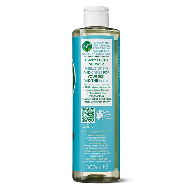Happy Earth Pure showergel cedar lime (300 ml) - image 7