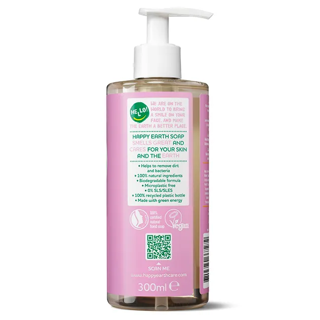 Happy Earth Pure Hand Soap Lavender Ylang (300 ml) - image 6