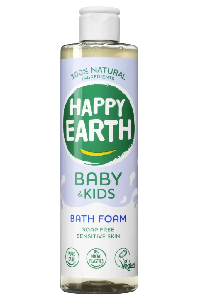Happy Earth Badschuim Voor Baby En Kids (300 ml)