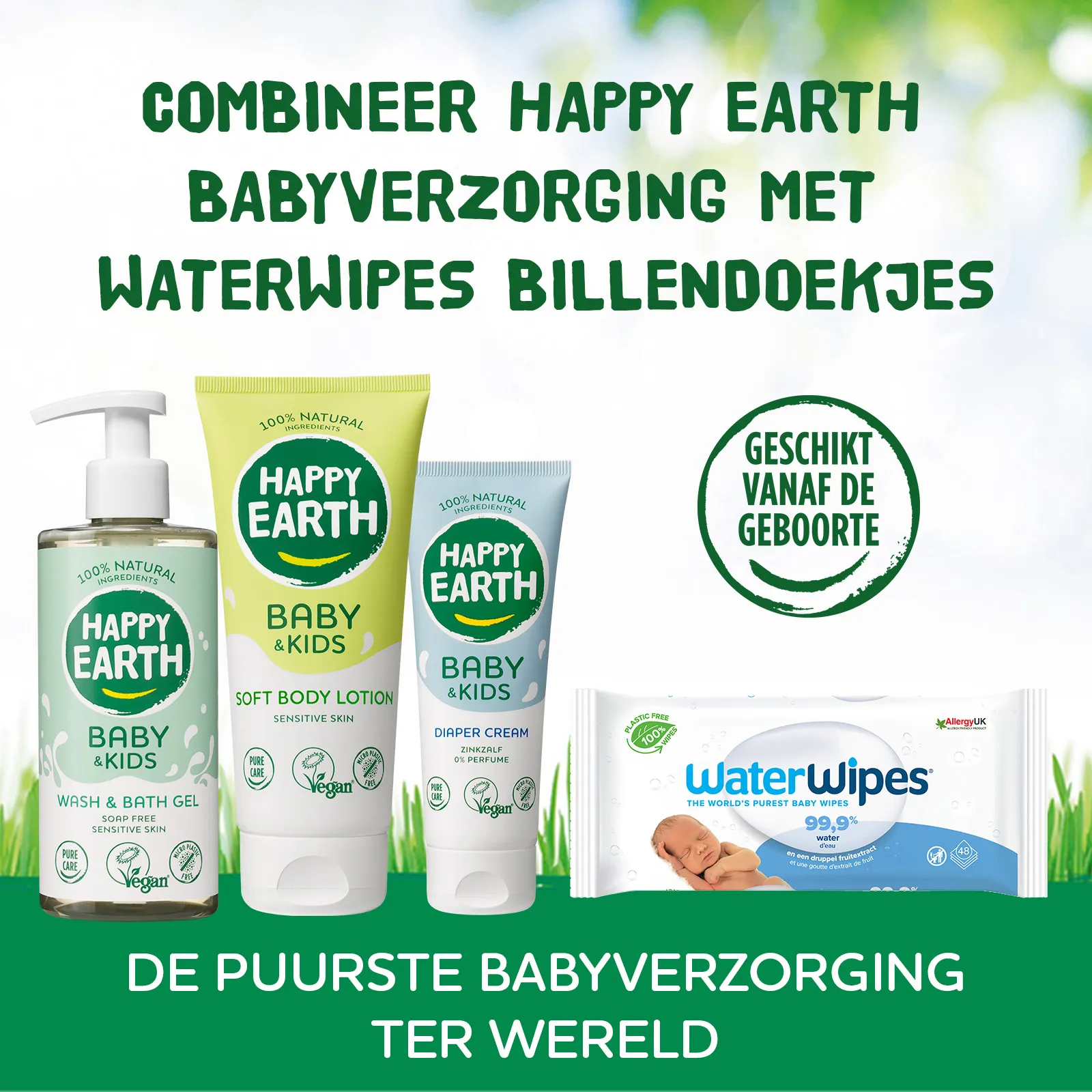 Happy Earth Badschuim Voor Baby En Kids (300 ml) - image 2